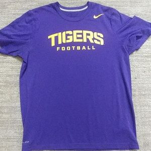 LSU nike dri-fit shirt